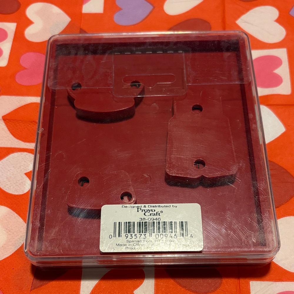 Sizzix Red Doll Overalls Craft Die